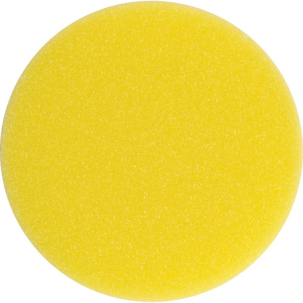 Hook and Loop Foam Polishing Pad Yellow 3in 191N90-9