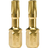 Impact GOLD #25 Torx Insert Bit 2/pk B-44672