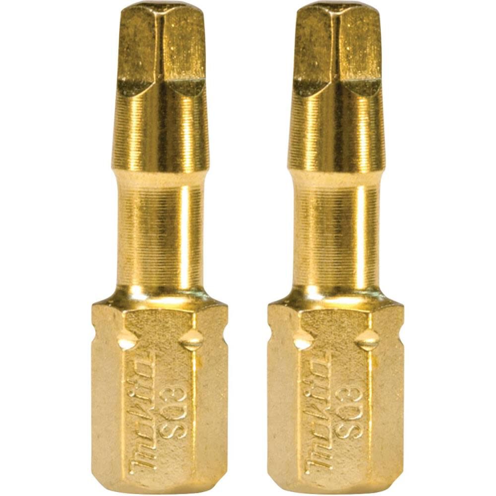 Impact GOLD #3 Square Insert Bit 2/pk B-44725