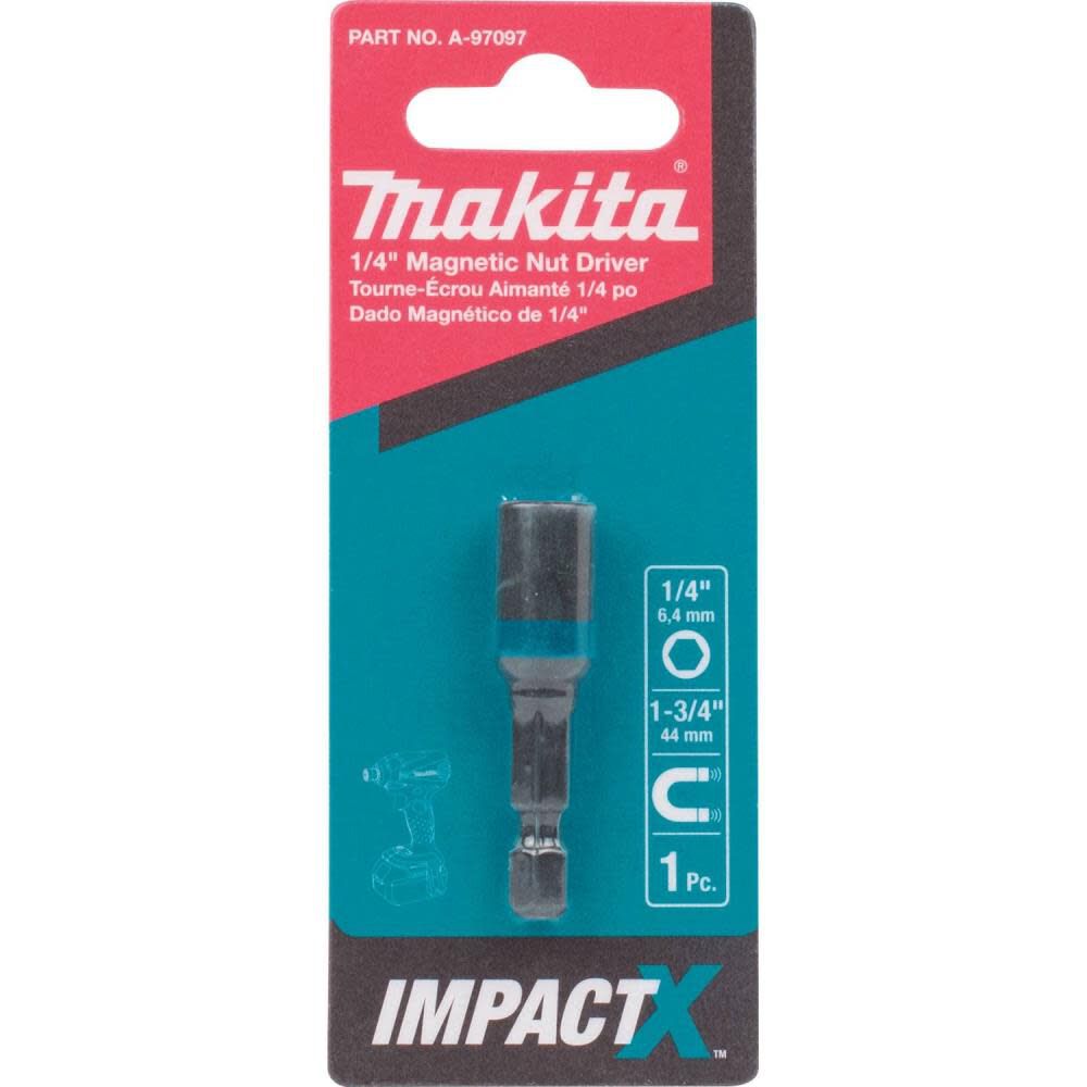 Impact X 1/4 x 1-3/4 Magnetic Nut Driver A-97097