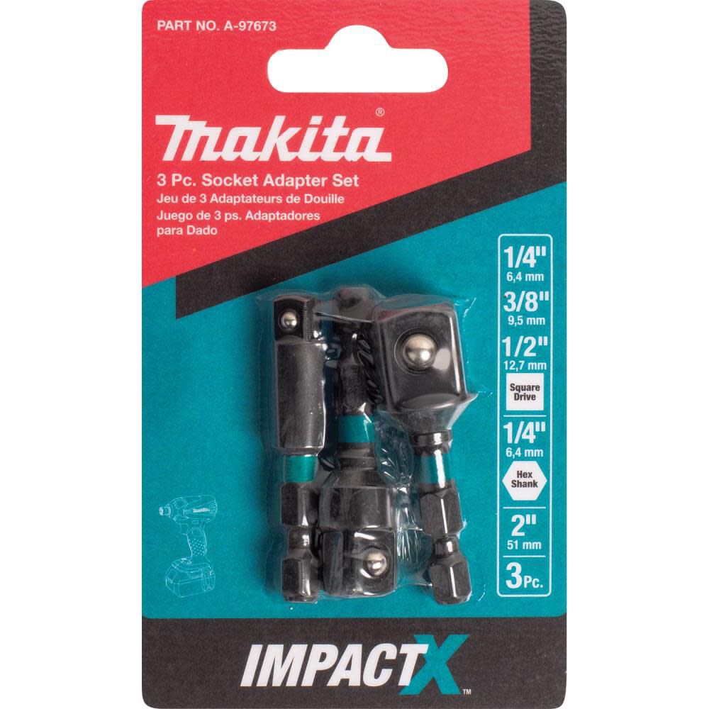 Impact X 3 Pc. 2 Socket Adapter Set A-97673