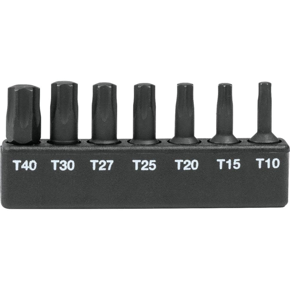 Impact X 7 Pc. Torx 1 Insert Bit Set A-96615