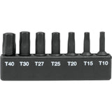 Impact X 7 Pc. Torx 1 Insert Bit Set A-96615