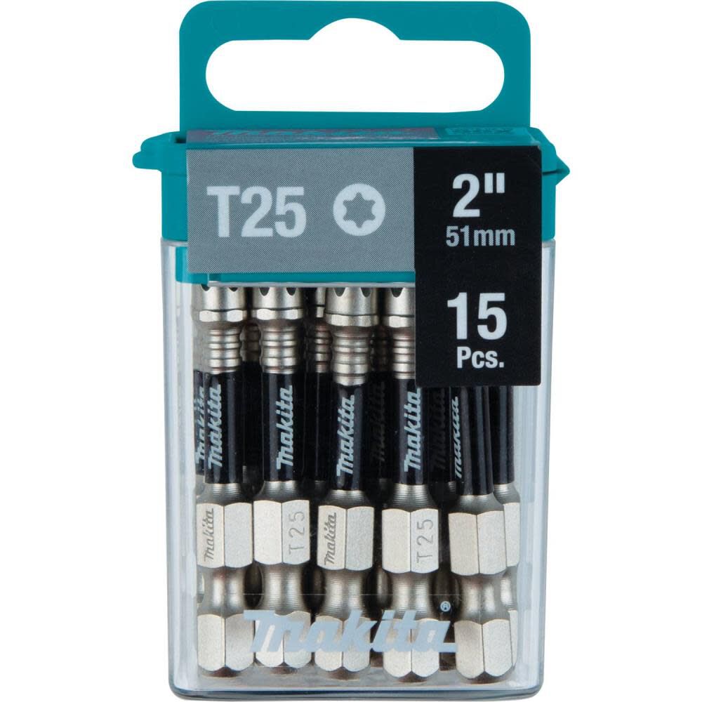 Impact XPS T25 Torx 2in Power Bit 15/pk E-01074