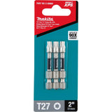 Impact XPS T27 Torx 2 Inch Power Bit 3/ Pack E-00860