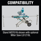 Large Rising Base Miter Saw Stand WST01N