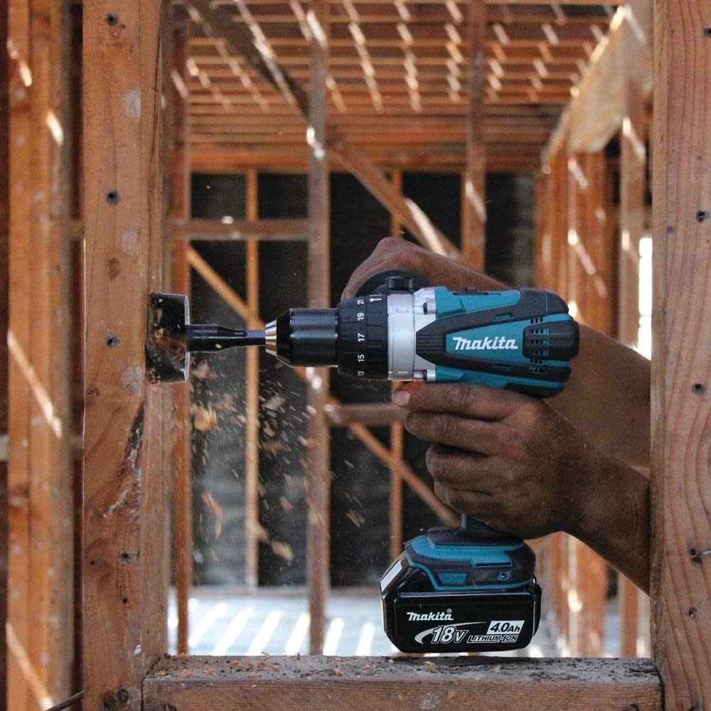 LXT 18 Volt Lithium-Ion Cordless 1/2 in. Hammer Driver-Drill Kit XPH03MB