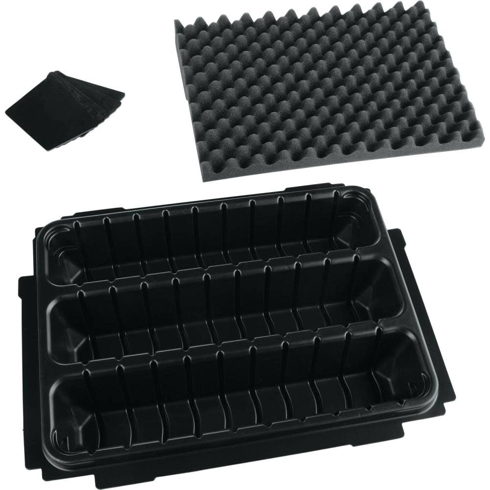 MAKPAC Interlocking Case 3 Row Insert Tray P-83696