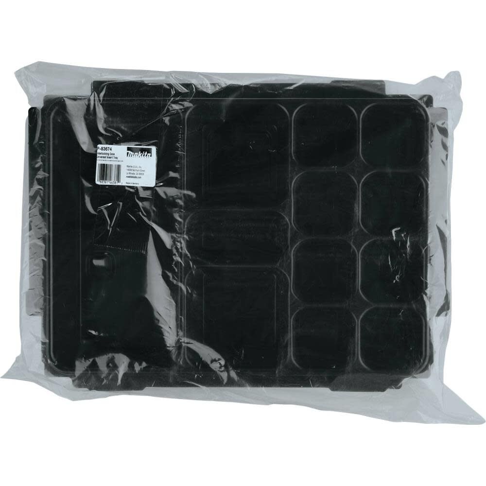 MAKPAC Interlocking Case Universal Insert Tray with Foam Lid P-83674