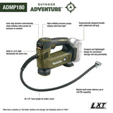 Outdoor Adventure 18V LXT Inflator (Bare Tool) ADMP180ZX