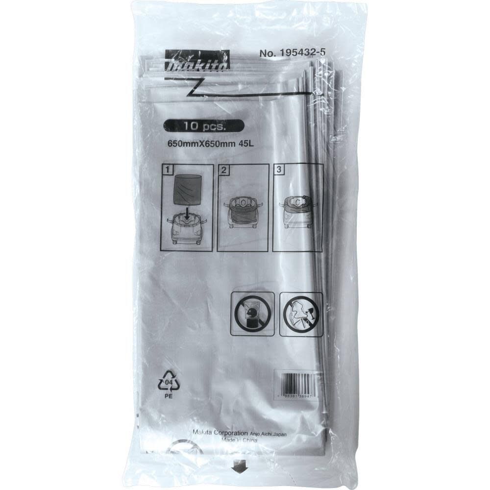 Plastic Disposal Bag 10/pk 195432-5