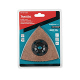 StarlockMax Oscillating Multi Tool 4 1/2in Tungsten Carbide 100 Grit Delta Triangle Sanding Pad E-08660