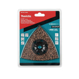 StarlockMax Oscillating Multi Tool 4 1/2in Tungsten Carbide 20 Grit Delta Triangle Sanding Pad E-08632