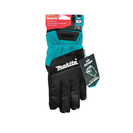 Utility Work Gloves Open Cuff Flexible Protection XL T-04173