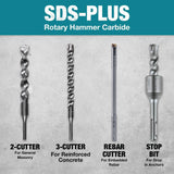 Vacuum Attachment SDS Plus Hollow Dust Extraction Drill Bits E-07185