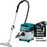 Wet/Dry Dust Extractor/Vacuum 18V X2 36V LXT 4 Gallon (Bare Tool) XCV23Z