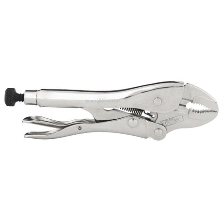 Curved Jaw Locking Pliers 7in with Wire Cutter LP7WC