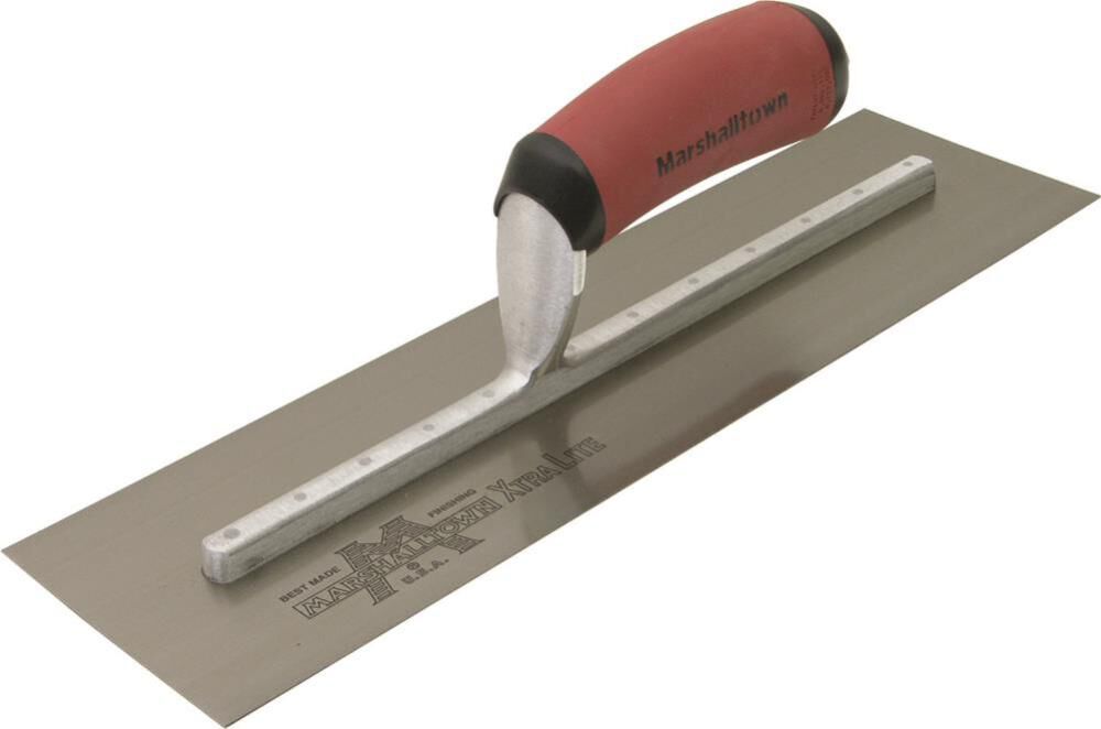 12 In. x 4 In. Finishing Trowel Curved DuraSoft Handle MXS62D