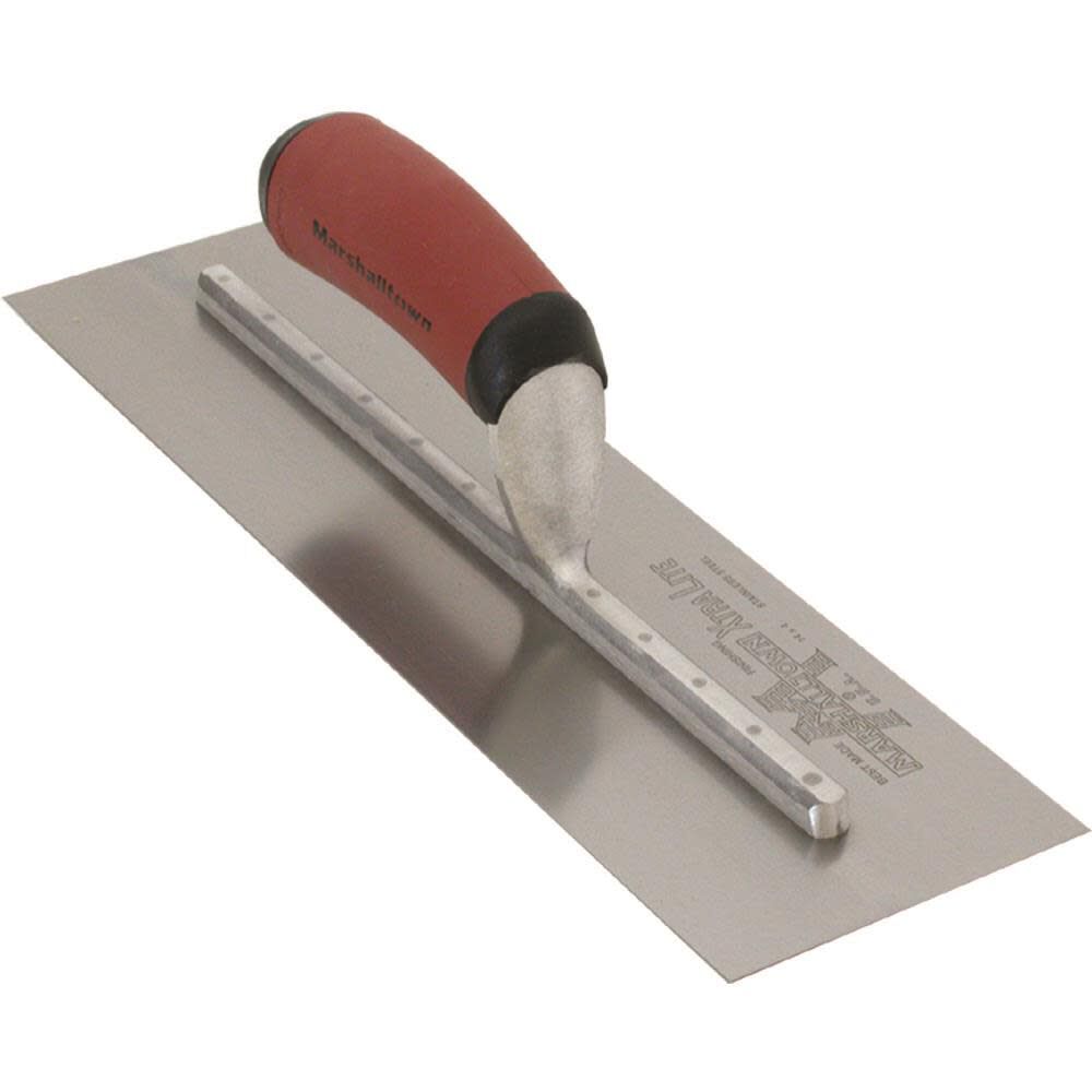 14 In. x 4 In. Finishing Trowel Curved DuraSoft Handle MXS64D