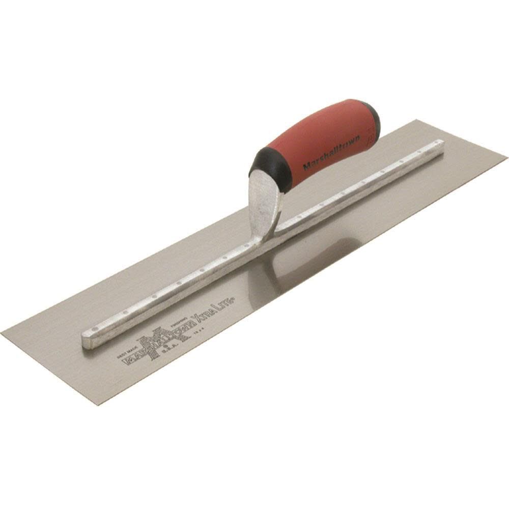 18 In. x 4 In. Finishing Trowel Curved DuraSoft Handle MXS81D