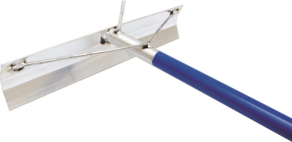 19-1/2 In. x 4 In. Aluminum Concrete Placer with Hook and Welded Handle AP753H