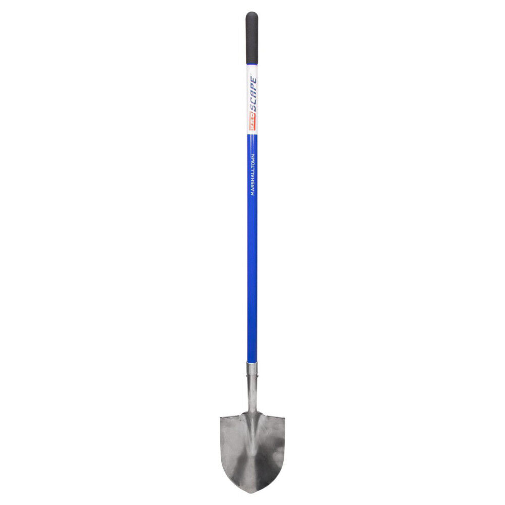 Fiberglass Round Point D Grip Proscape Stainless Steel Shovel RPSSFB