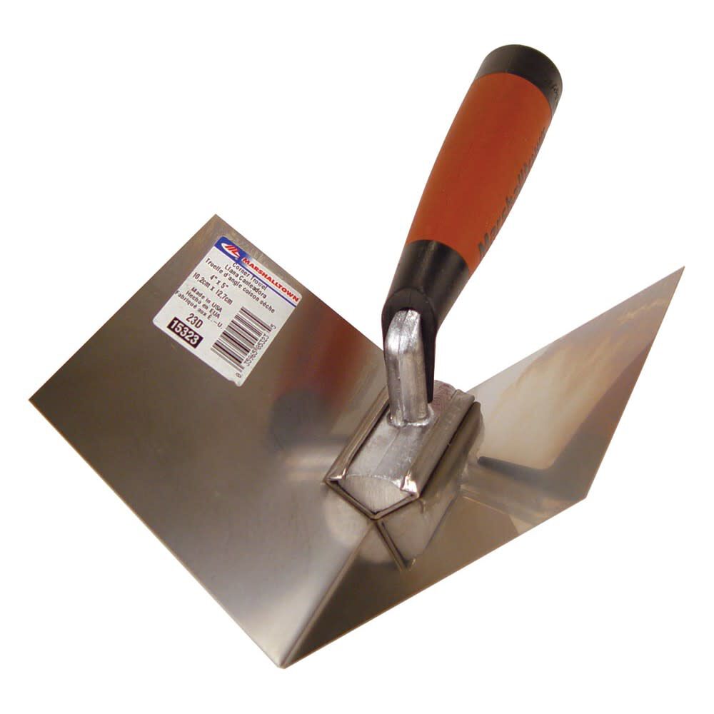 Inside Corner Trowel Flexible Stainless Steel Blade 23D