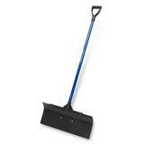 Polar Pusher Snow Shovel 24in Blade Poly D Grip SNOWP24