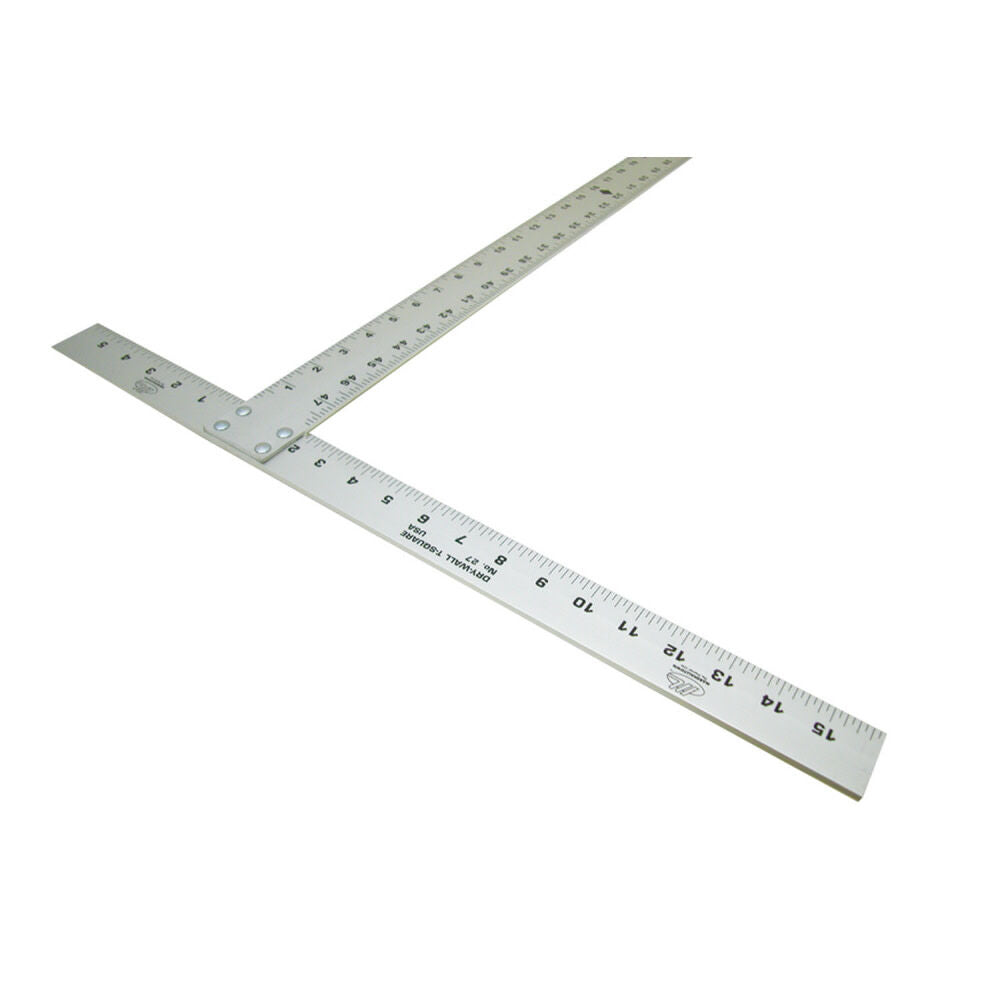 Standard Drywall T-Square - 54 in X 22 in - 3/16 in Thick Blade HT54