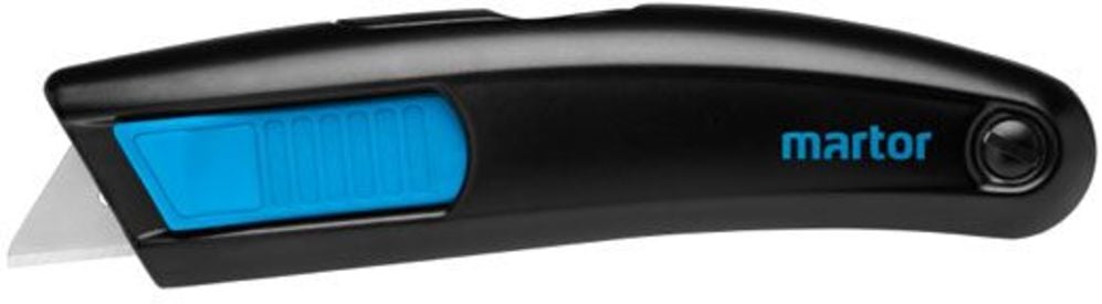 SECUPRO MEGASAFE Safety Knife With Rounded-Tip Trapezoid Blade 116006.02