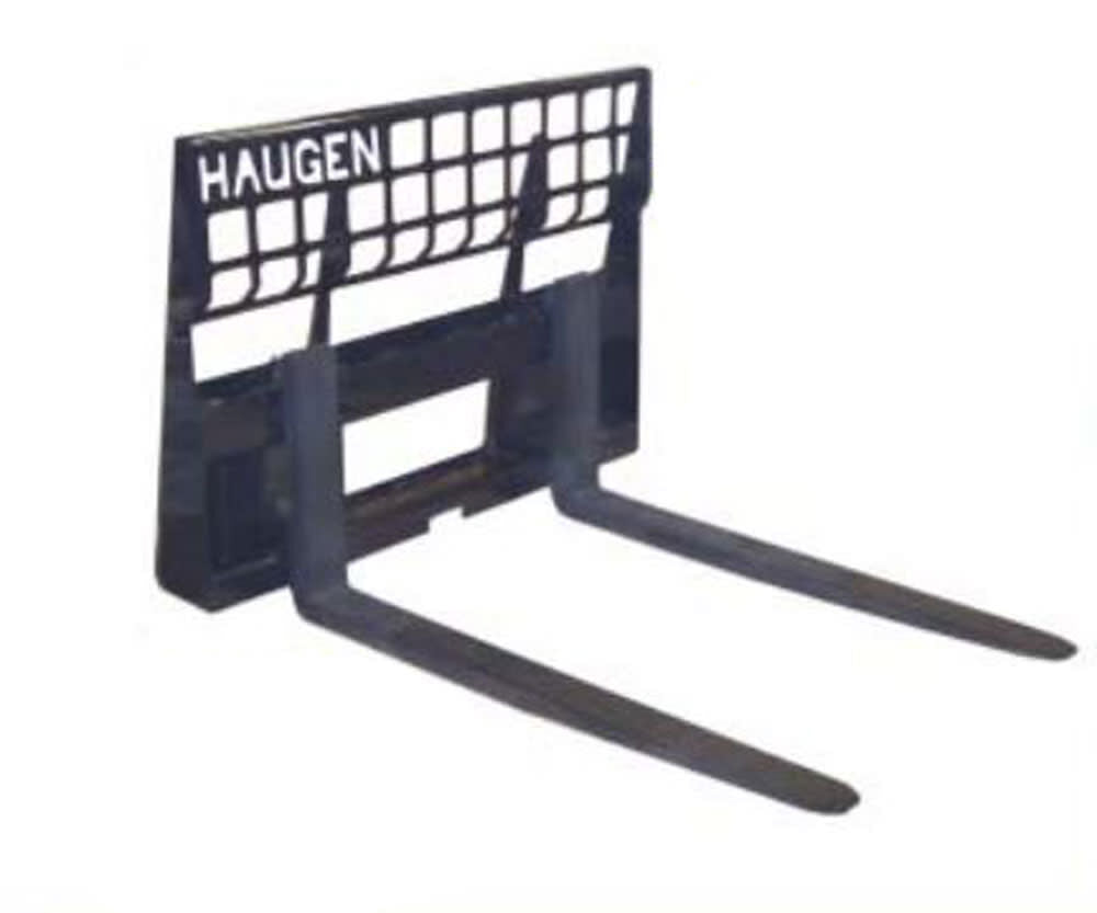 60 in Rail Style Pallet Fork For Skid-Steer Loaders 6000 lbs Capacity MHPF 60-10