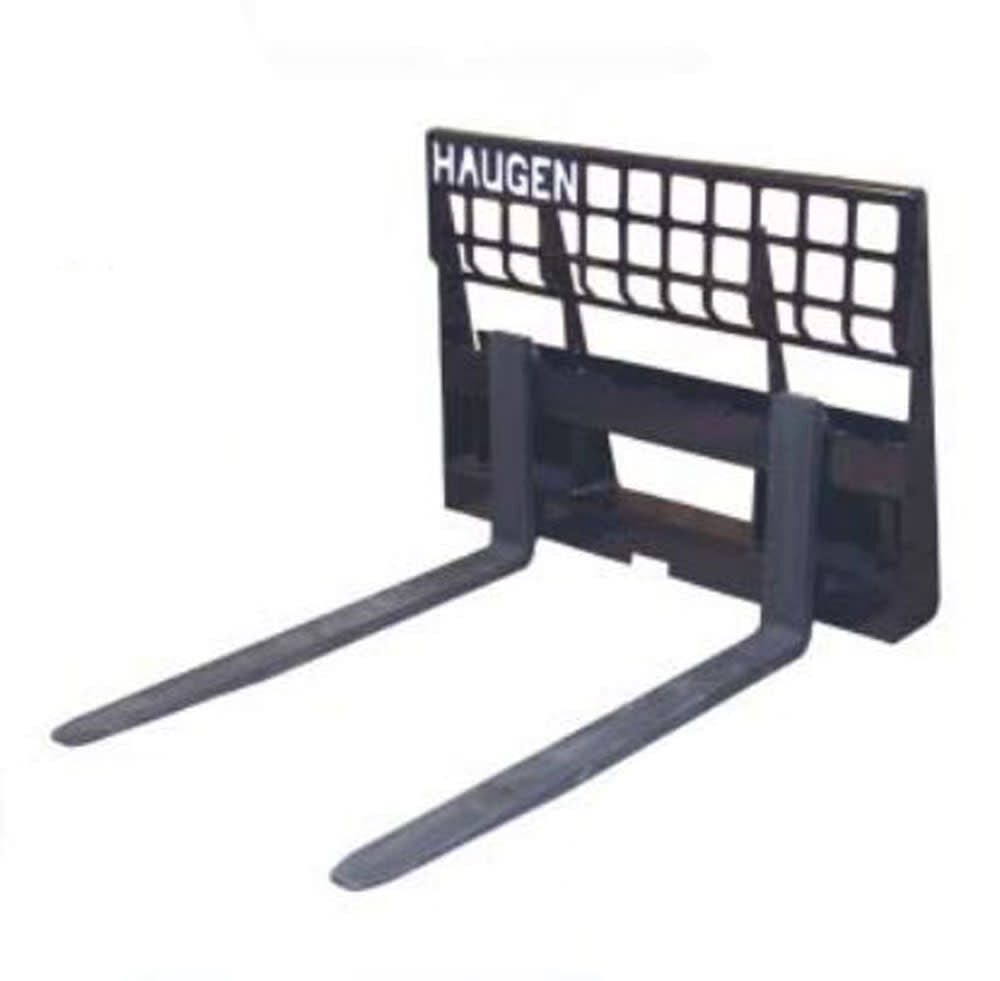 60 in Rail Style Pallet Fork For Skid-Steer Loaders 6000 lbs Capacity MHPF 60-10