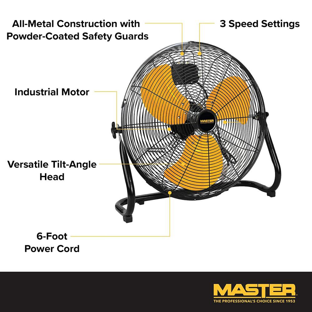 Floor Fan High Velocity Direct Drive 20in MAC-20F