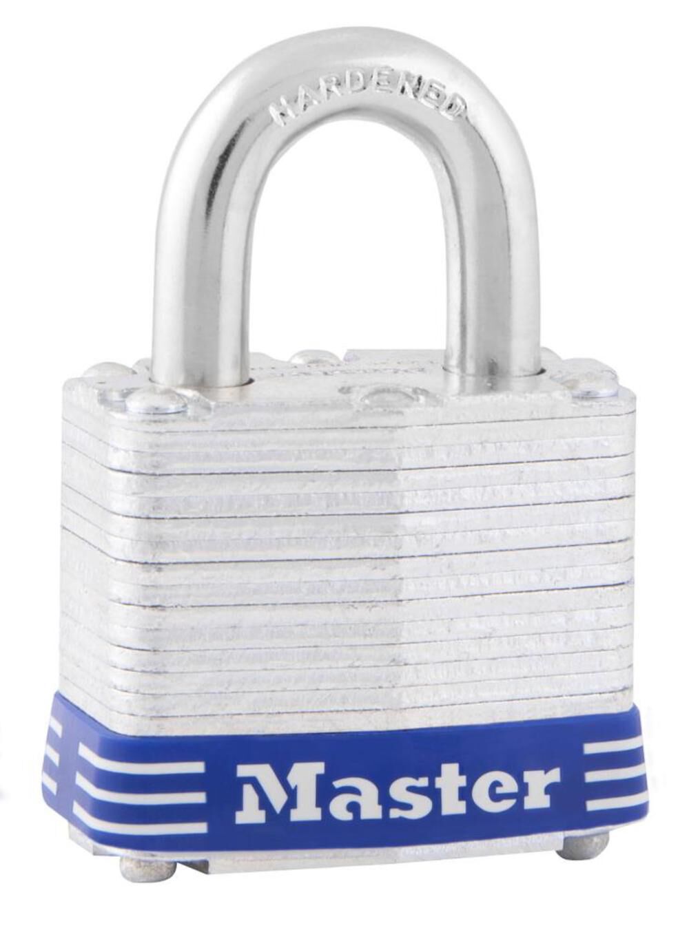 1.642-in Laminated Steel Shackle Keyed Padlock - 3KA 3KA