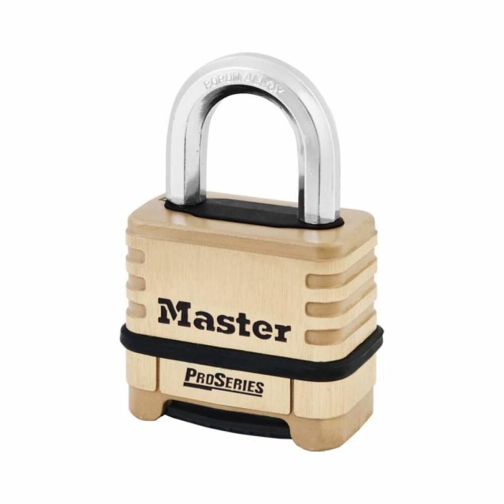 2-1/4 In. Wide ProSeries Brass Resettable Combination Padlock 1175