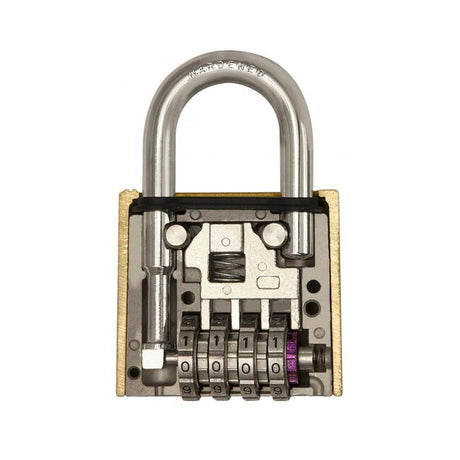 2 In. Wide Brass Resettable Combination Padlock 975