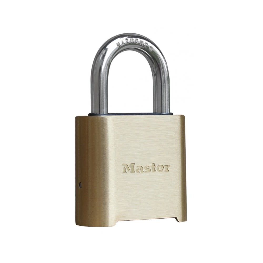 2 In. Wide Brass Resettable Combination Padlock 975