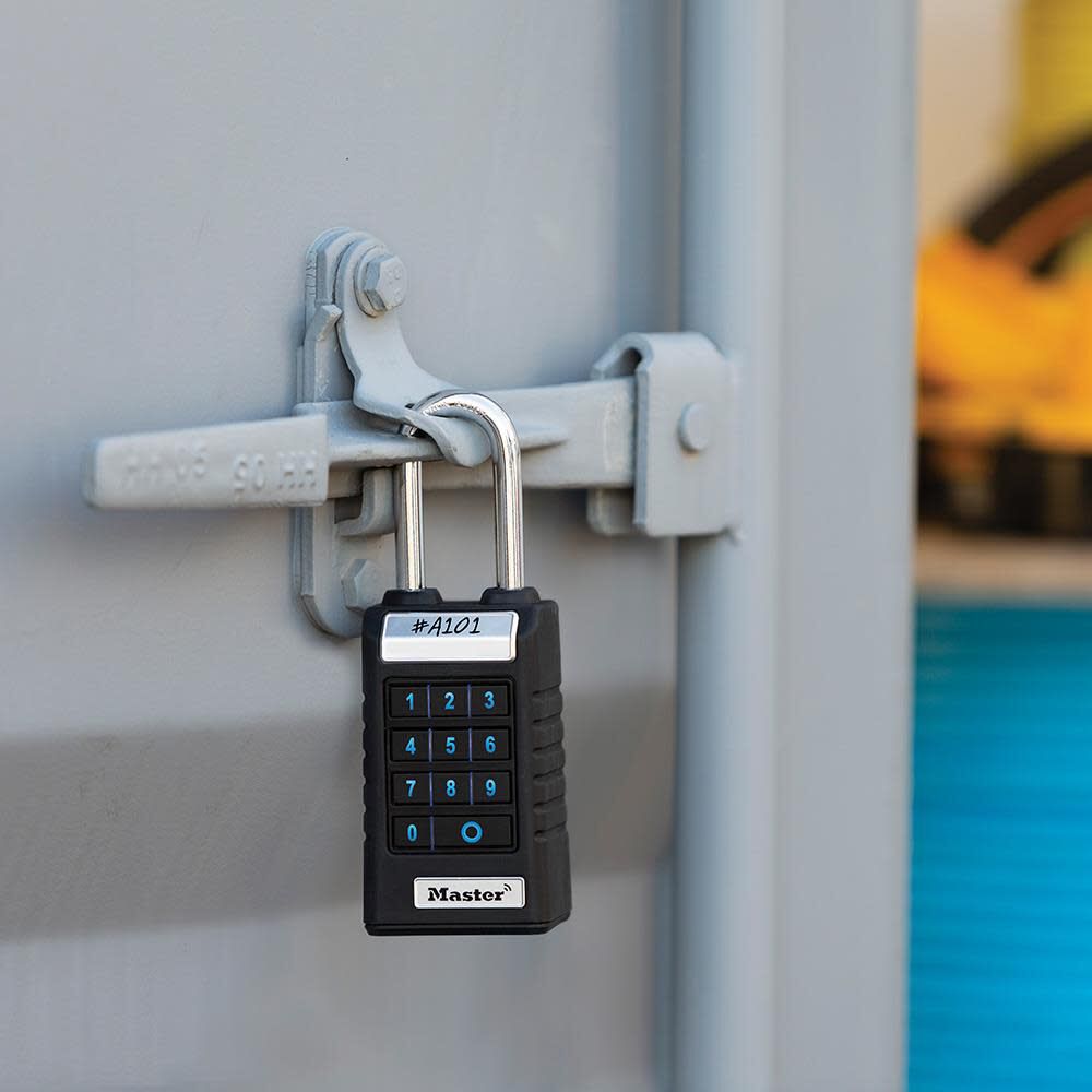 Bluetooth Pro Series Padlock for Business Applications Extended Shackle 6400LJENT