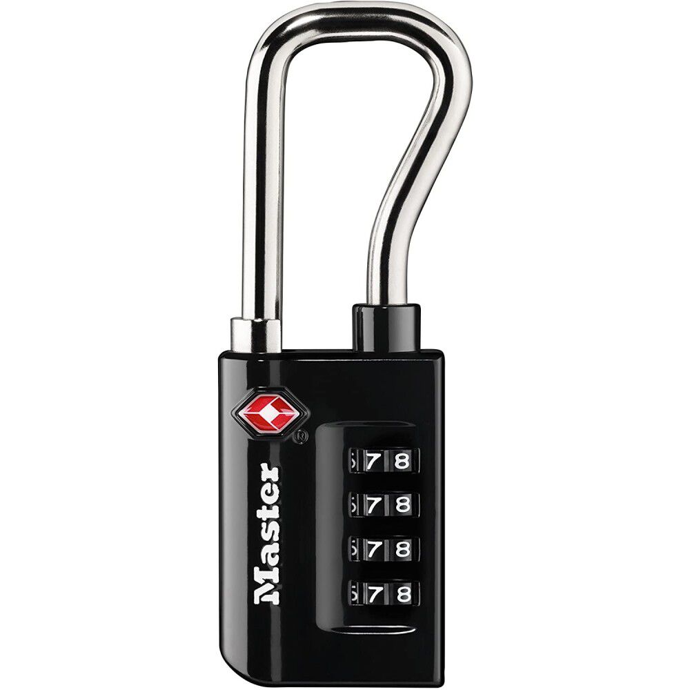 Combination Luggage Lock 1 5/16in 4 Dial 1pk 4696D