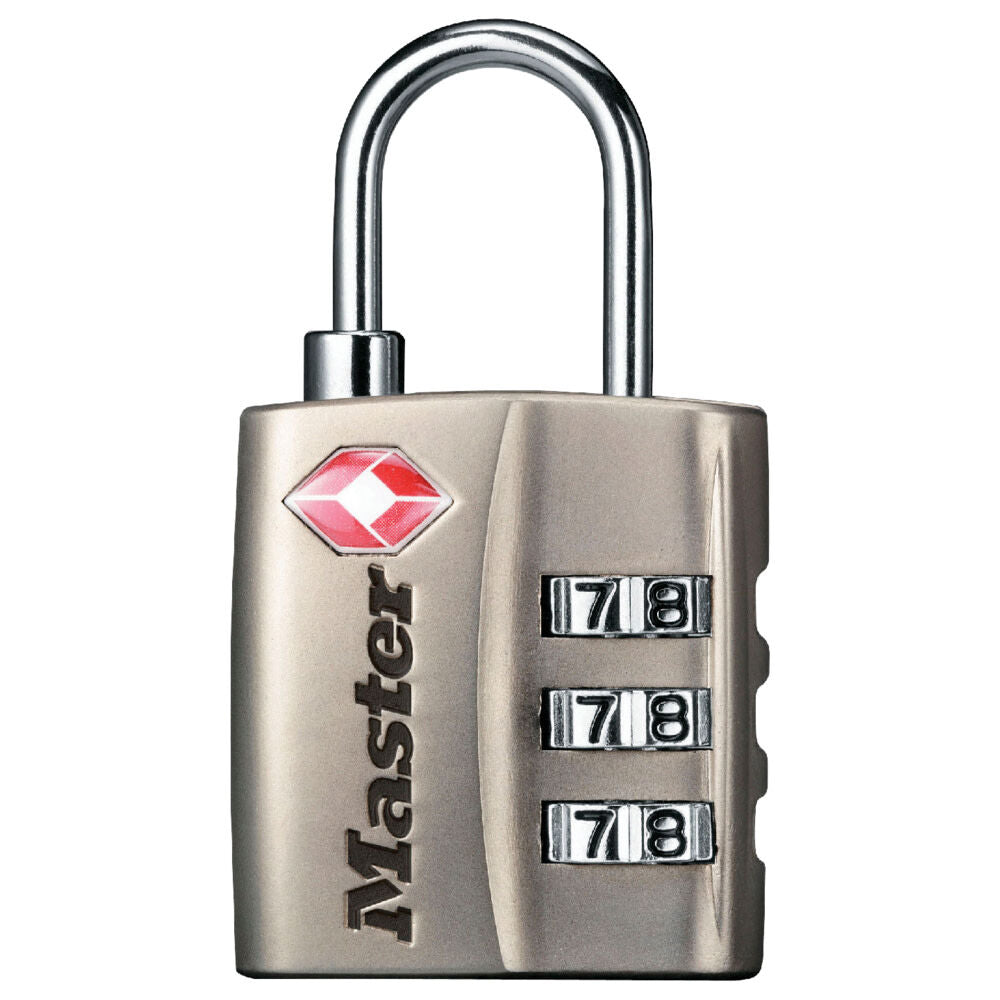 Luggage Lock 1 3/16in 3 Dial Combination 1pk 4680DNLK