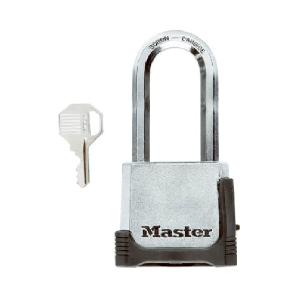 Magnum Padlock 2in Steel Dual Ball Bearing Locking 1pk M176XDLHCCSEN