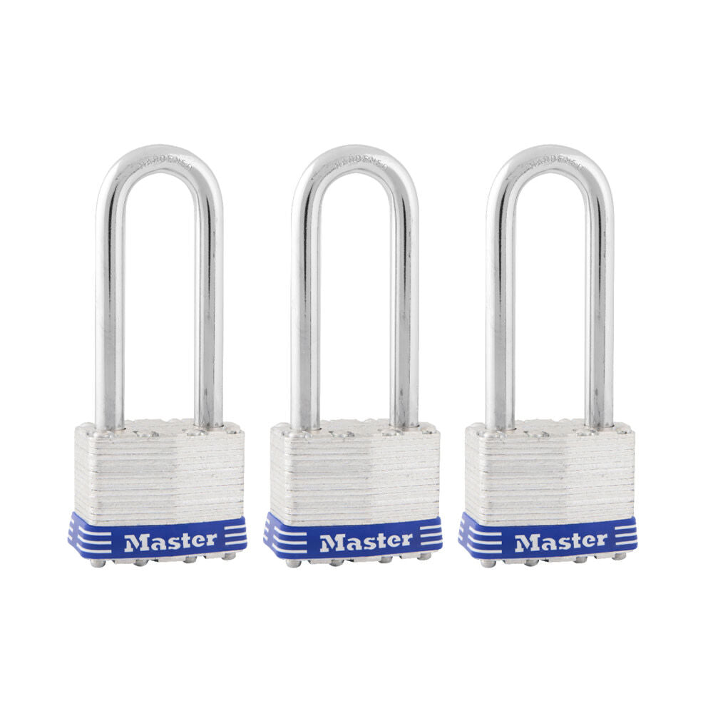 Padlock 1 3/4in Keyed Alike Tumbler 3pk 1TRILJ