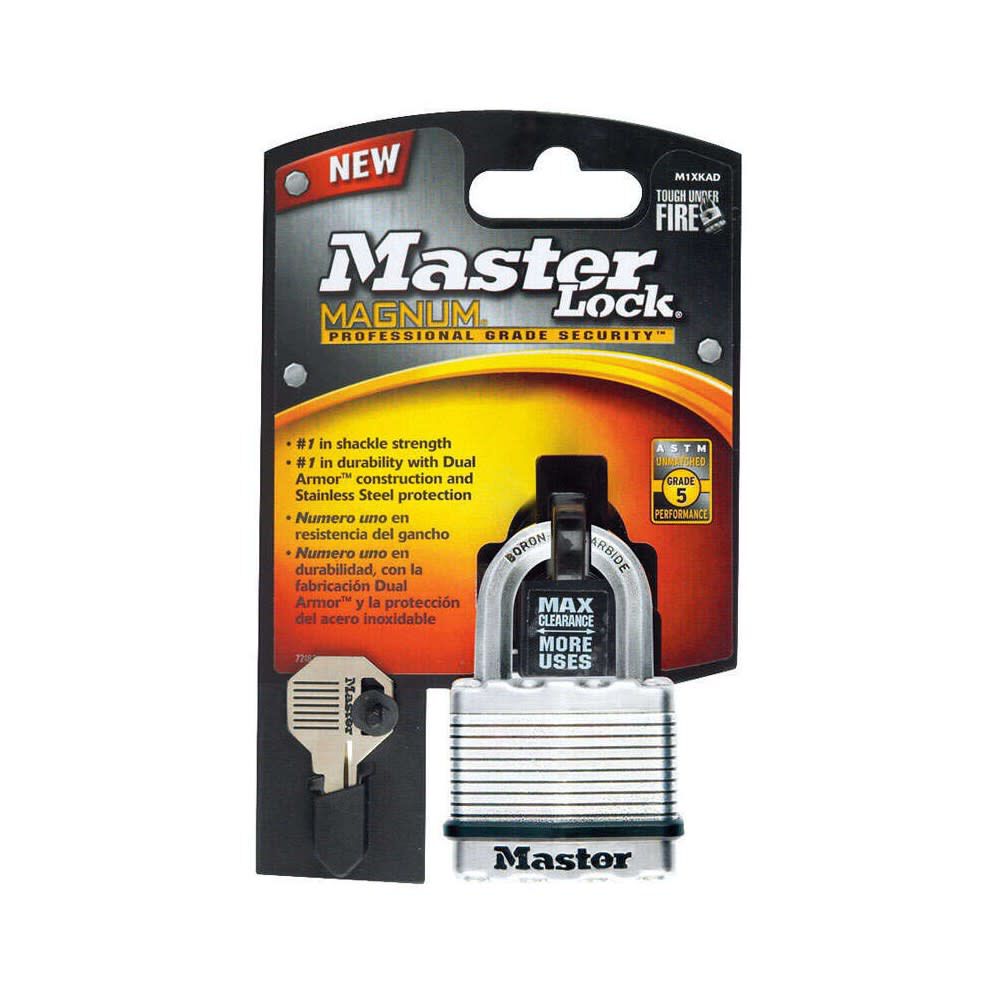 Padlock 1 3/4in Magnum Dual Ball Bearing Locking M1XKADCCSEN