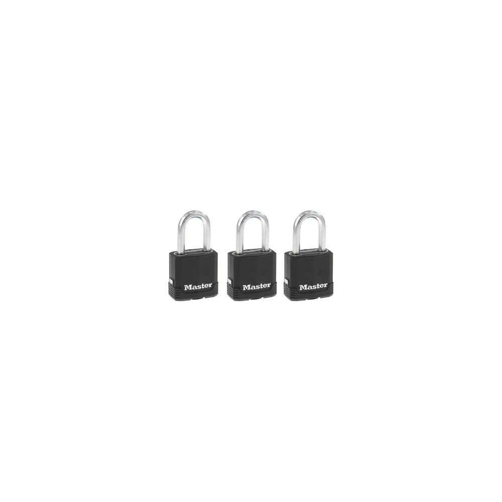 Padlock 1 3/4in Steel Keyed Alike Dual Ball Bearing M5XTRILFCCSEN