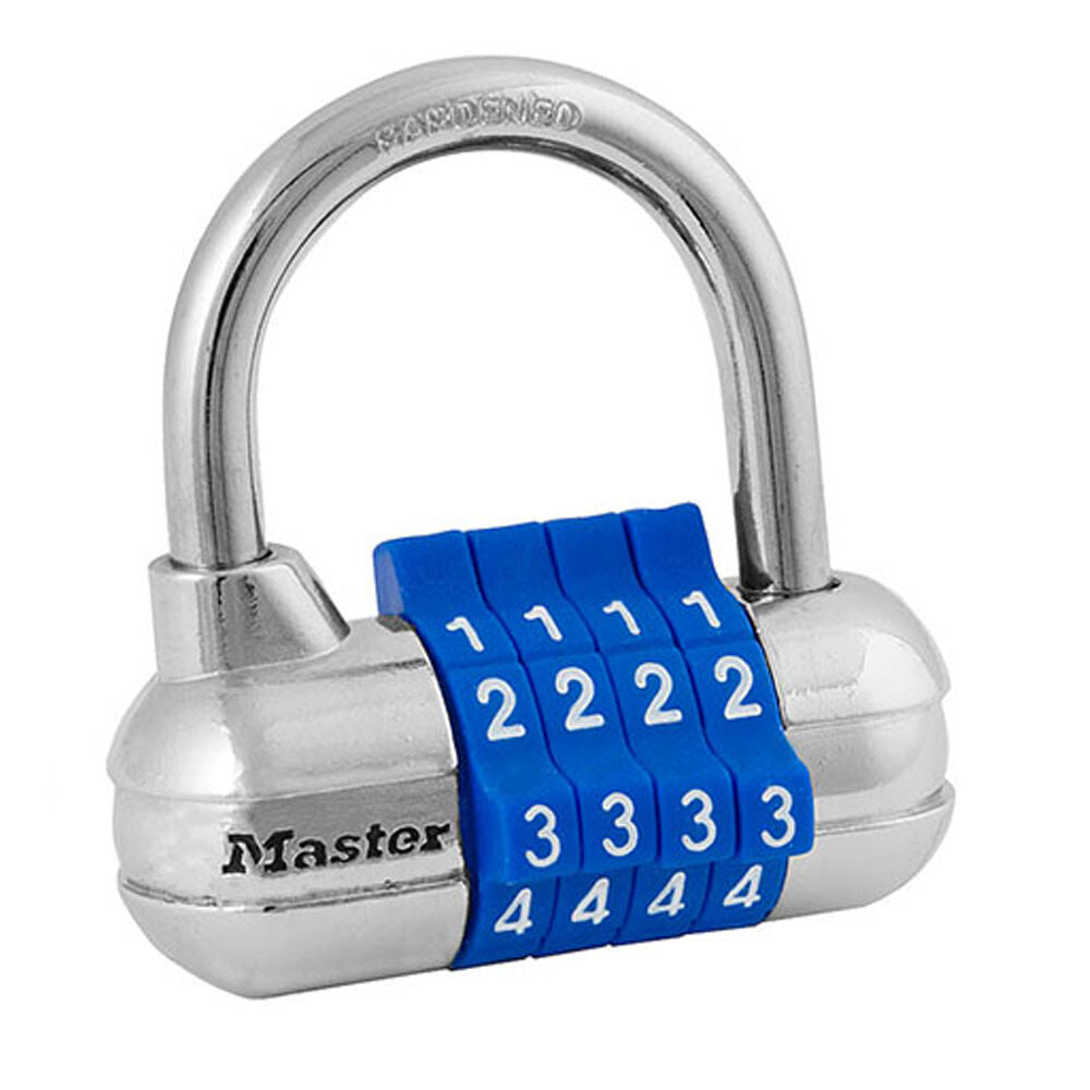 Padlock 2 1/2in Metal 4 Digit Combination 1pk 1523D