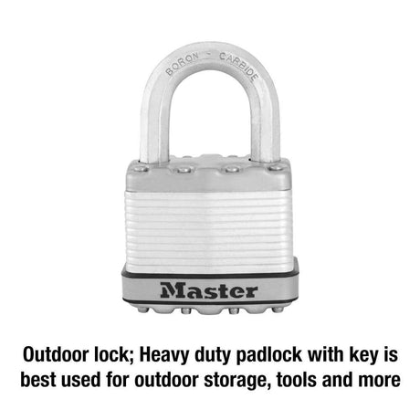 Padlock 2 1/8in Laminated Steel Keyed Alike 2pk M5XKADCCSEN