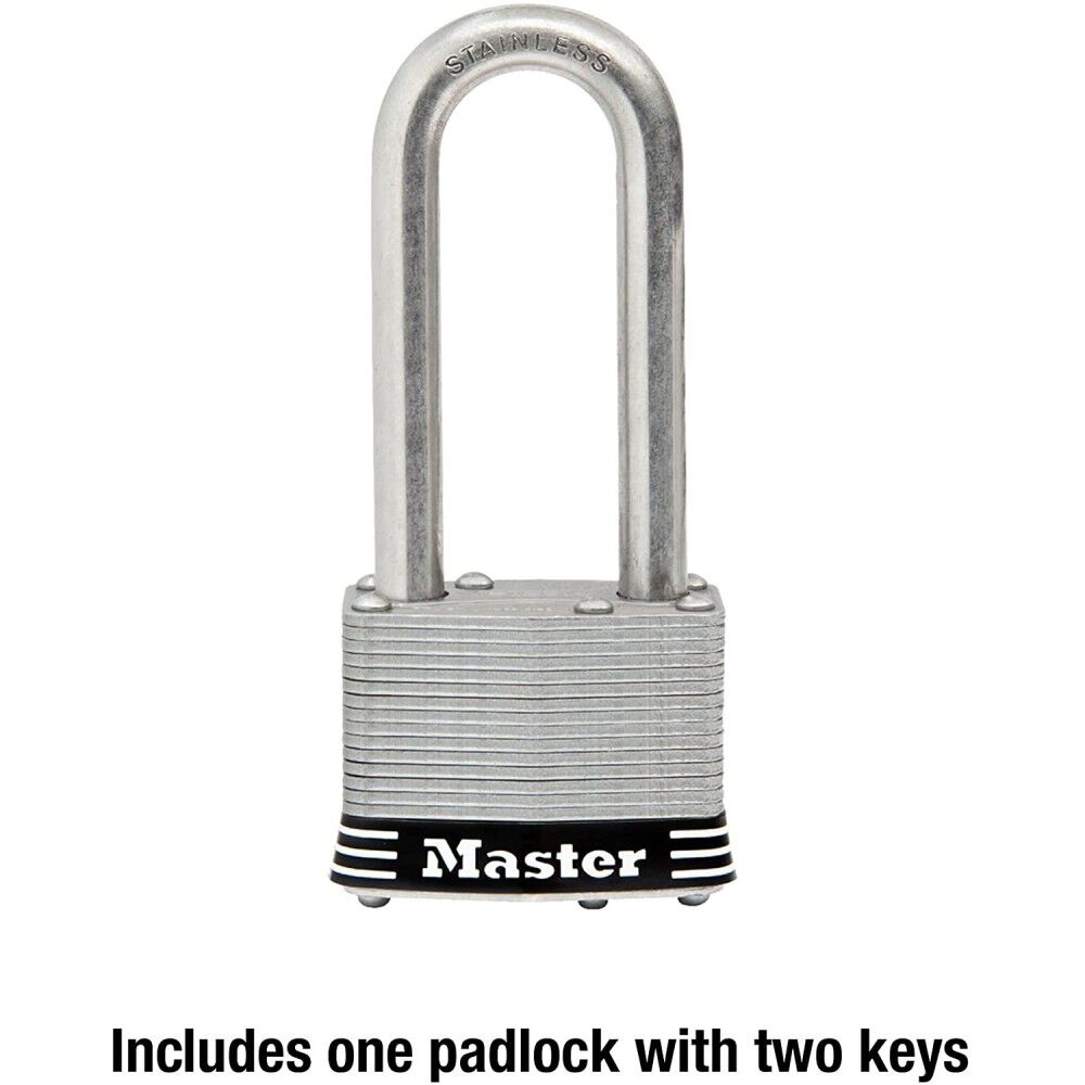 Padlock 2in Keyed Dual Ball Bearing Pin Tumbler 5SSKADLJHC