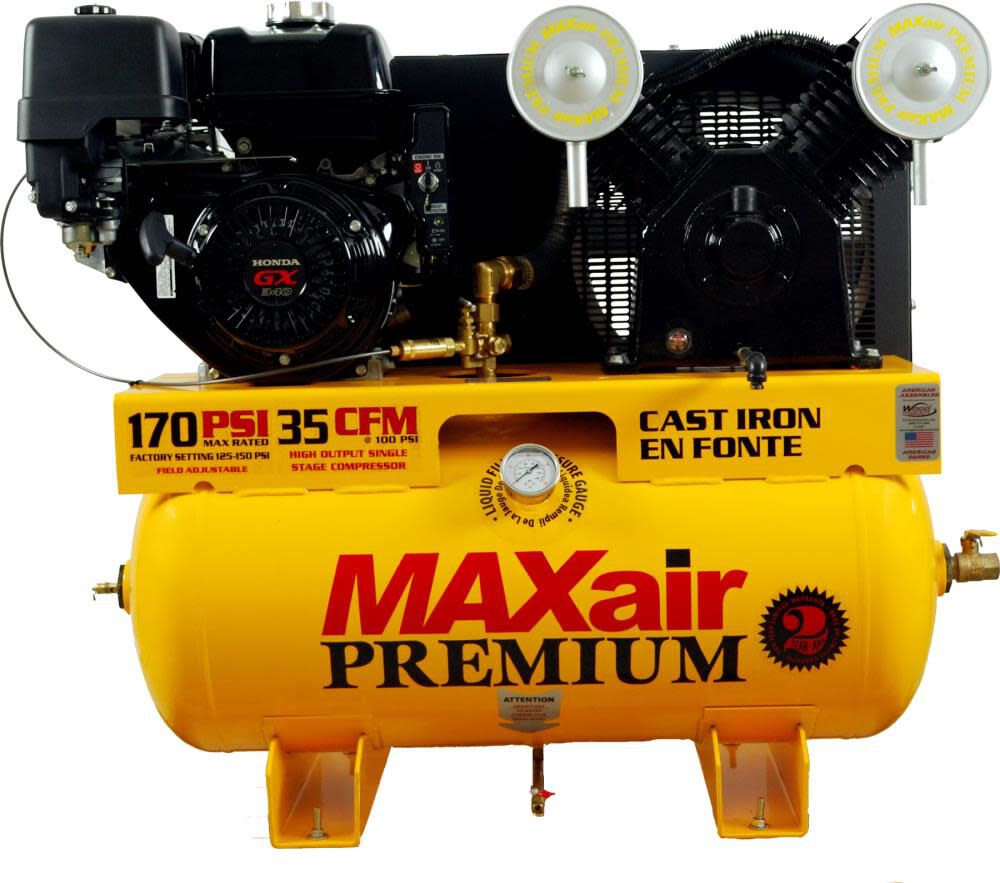 Air Compressor 13 HP 30 Gallon Gasoline Truck Mount 11G30TRKE-H+MAP