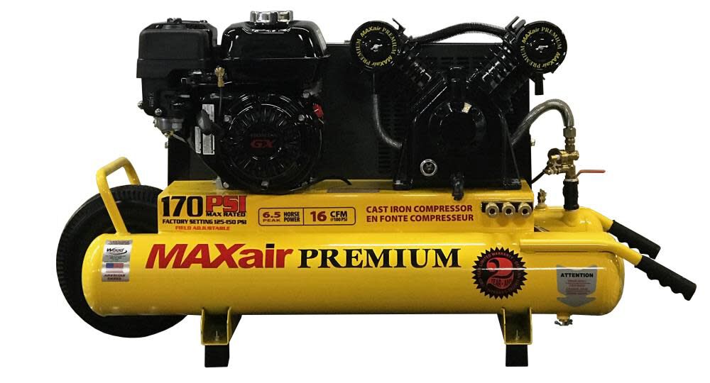 Air Compressor Twin Tank 6.5hp TT65G+MAP