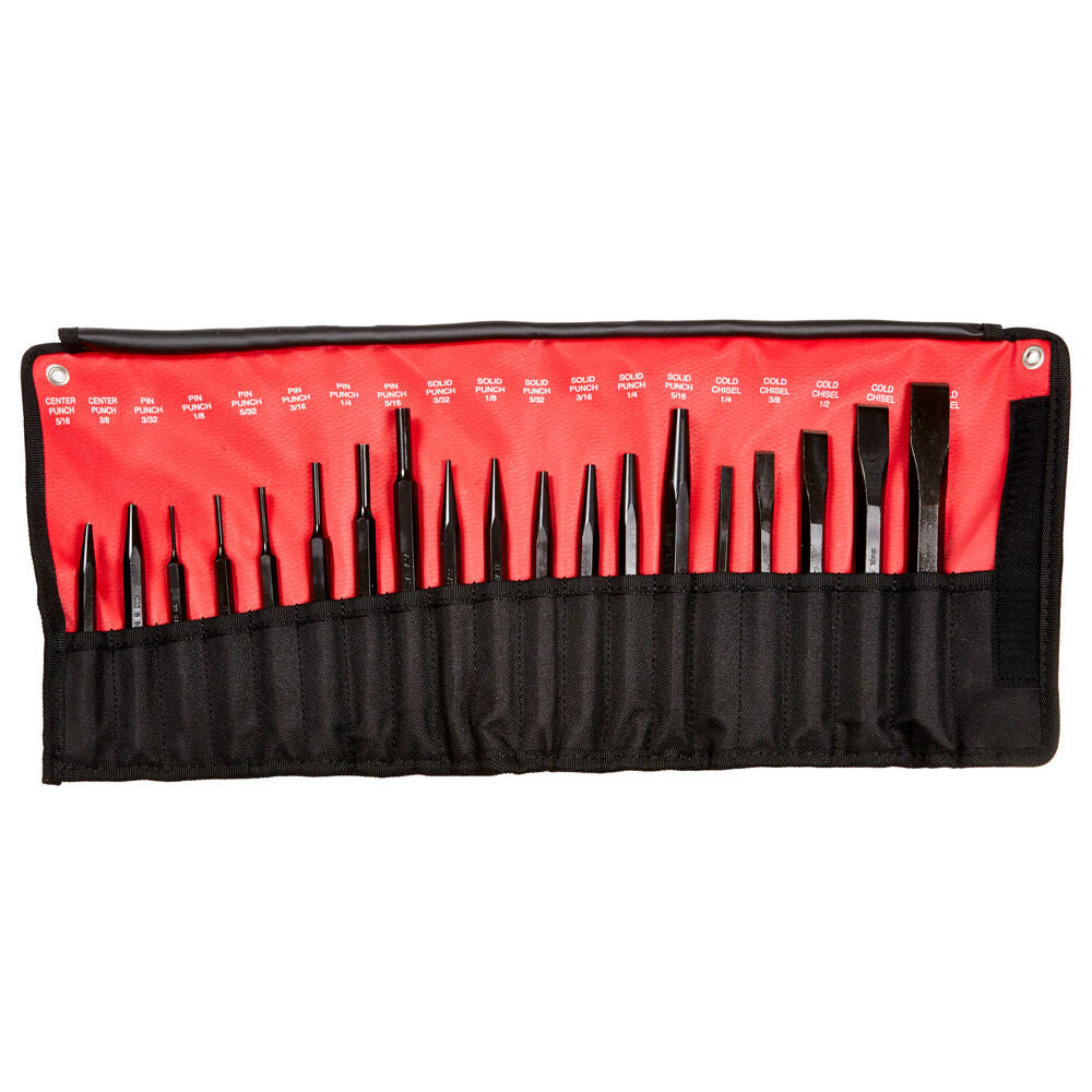 19-Piece 7019-K Pro Punch and Chisel Kit 61019